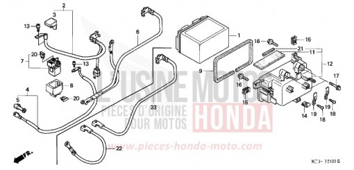 BATTERIE FJS600A4 de 2004